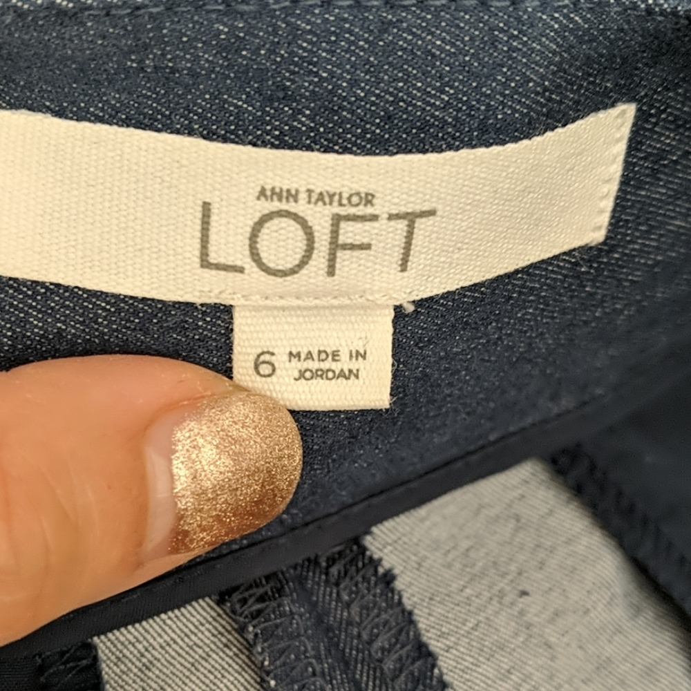 Loft denim Riviera short - Picture 4 of 6